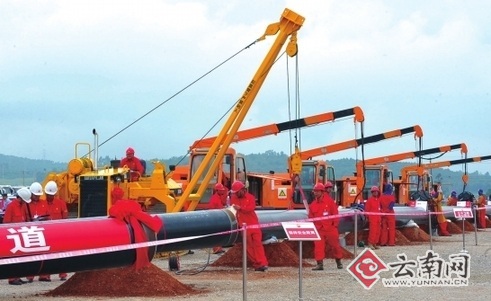 中缅输油管道云南省详细走向确定,楚雄-攀枝花