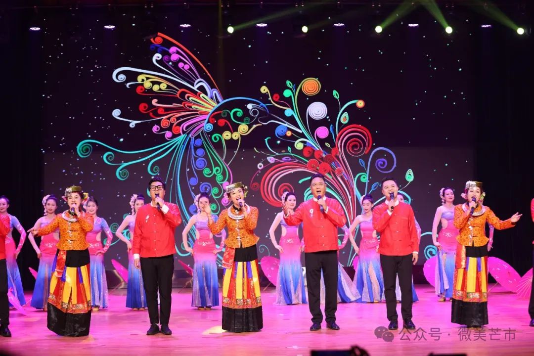 德宏首场文艺边境行活动在芒市精彩上演 图11