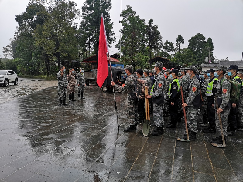 昔马镇开展应急救援演练为人民群众生命财产安全保驾护航